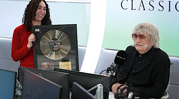 Sir Karl Jenkins voted No.1 in the Classic FM Hall of Fame for the first time ever. Picture: Classic FM